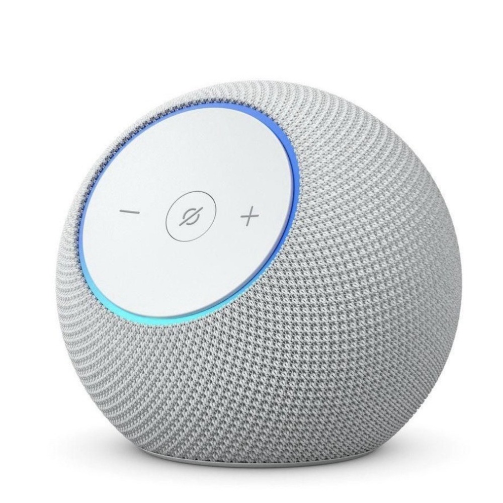 Amazon Echo Dot Max (Newest Model) Alexa+ Speaker Room Filling Sound Glacier Whi